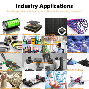 Miscelatore Planetario Sottovuoto Senza Contatto Senza Bolle per Materiali da Impronta Dentale, Prodotti Chimici in Silicone, Degassaggio e Miscelazione 12KW - Product Image 4