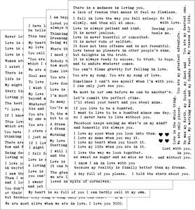 Citas de amor, guiones motivacionales inspiradores, planificador, pegatinas, refranes, letras, diario estético, diario, álbum de recortes, manualidades artísticas - Product Image 5