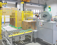 Robot empileur automatique industriel, machine de palettisation robotisée collaborative pour les aliments, les boissons, les cigarettes, les cartons, les bouteilles, le papier