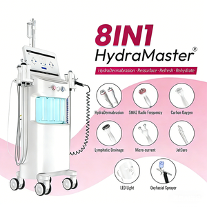 Dispositivo Estético Profesional 8 en 1 OEM/ODM para Exfoliación de Piel con Diamantes, Pulverizador de Oxígeno y Drenaje Linfático para Rejuvenecimiento Facial - Product Image 2