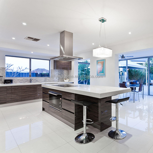 Meuble de cuisine îlot style personnalisé Armoires de cuisine avec <span class=keywords><strong>table</strong></span> îlot <span class=keywords><strong>et</strong></span> meuble de maison en marbre Armoires de cuisine - Product Image 3