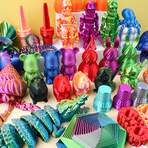 Modèle créatif de dragon chinois imprimé en 3D, épée, fouet, tour hexagonale en spirale, jouet poupée Daquan Zhongcheng ZC-221 en plastique durable - Product Image 1