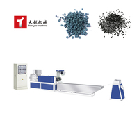 Ligne de granulateur d'extrudeuse de pelletisation à vis unique HDPE/PE/PP LDPE PP PE PS Double granulateurs Machine de recyclage des déchets plastiques