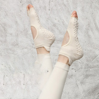 Chaussettes de sport en coton Pilates de Fitness professionnel pour femmes