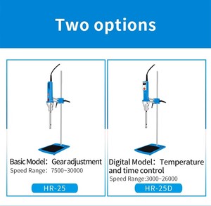 Homogeneizador y Emulsionador de Laboratorio Veidt, Mezclador de Alto Cizallamiento de 2-10L y 30000 rpm para Productos Químicos, Usado en Industrias Agrícolas - Product Image 5