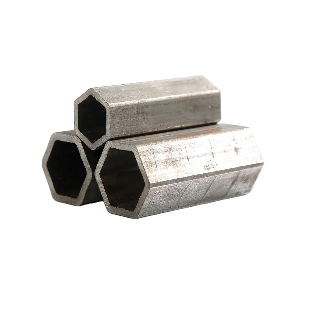6000 Series 6063 6061 6463 6082 T5 T6 Hollow Aluminum Square Hexagonal Pipe Seamless Aluminum Extrusion Tube For Industry