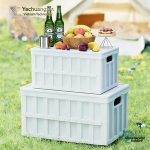 Choque Voyage Plastic Cooler <b>Box</b> Rectangle Insulated <b>Storage</b> Container Modern Design Multifunction Use - Product Image 4