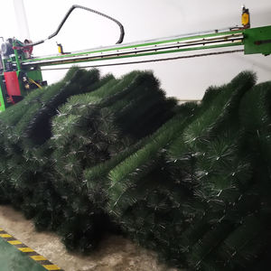 เครื่องทำเข็มสนใบคริสต์มาสแบบมีใบมีด<span class=keywords><strong>สี่</strong></span>เส้นสำหรับกิ่งผลิตจากพีวีซี PE แบบอัตโนมัติ - Product Image 4