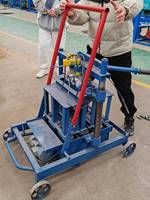 Machine à fabriquer des blocs de pavés électriques avec moteur QMR2-45, petite machine à fabriquer des briques en ciment 220V/380V