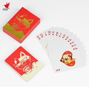Cartes à jouer personnalisées pour poker Images Teal Pvc Poker Cartes à jouer imprimées Design personnalisé <span class=keywords><strong>Casino</strong></span> Poker Card Deck - Product Image 6
