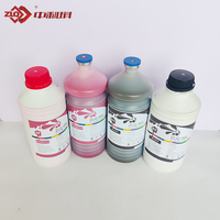 Encre économique ZLQ à base d'eau pour sublimation pour imprimantes grand format, lot de 1000 ml, multicolores, compatible I3200 XP600 5113