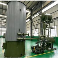 Caldera Industrial Horizontal Automática Pequeña de Aceite Térmico con Tubos de Fuego, Bomba de Circulación de Baja Presión, Ahorro de Energía con Combustible de Carbón y Biomasa