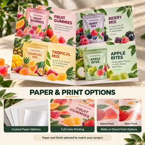Folleto Promocional Bifold de Lujo con Impresión Personalizada, Certificado FSC, con Asa de Cuerda de Algodón, Impresión en Papel de Tamaño Personalizado - Product Image 5