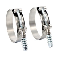 Collier de serrage en T robuste en acier galvanisé inoxydable avec ressort, compatible en pouces pour colliers de serrage de tuyaux – Vente chaude
