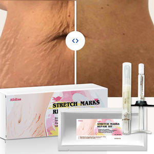 Kit de reparación de estrías de cicatrices Crema + Gel para tratamiento de salón profesional incluido <span class=keywords><strong>antes</strong></span> <span class=keywords><strong>y</strong></span> después del tratamiento de cuidado - Product Image 1