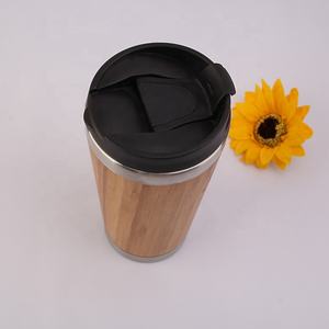 <span class=keywords><strong>Tazza</strong></span> <span class=keywords><strong>da</strong></span> caffè termica in fibra di bambù a doppia parete all'ingrosso in acciaio inossidabile - Product Image 5
