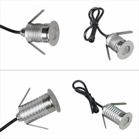 Étanche IP67 Pont Étape Lampe ronde Lumière Terrasse Plafond Spot Encastré Escalier Lumière Souterrain Spot