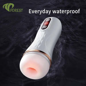 Alat Masturbasi Pria Otomatis dengan Pompa, Tabung Teleskopik untuk Latihan Penis, Stimulasi Penis Pria, Mainan Seks - Product Image 1