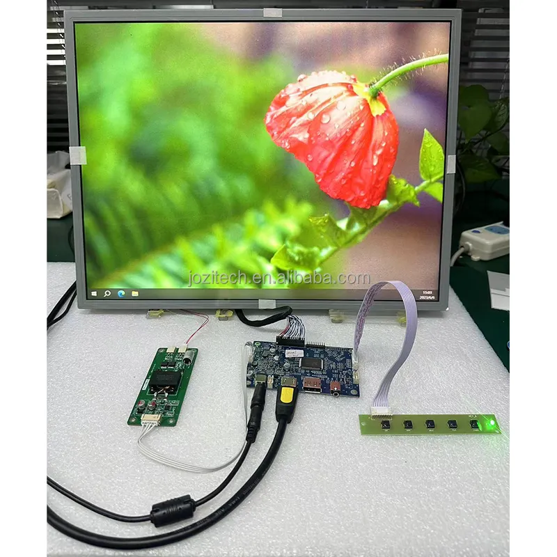 산업 표준 디스플레이 BOE 20.1 인치 LCD 패널 TDA201-001V02 TDA201-001V03 LCD 컨트롤러 보드의 전체 키트