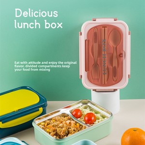 <span class=keywords><strong>Contenitori</strong></span> per Alimenti in PP/Acciaio Inox Cedar Space per <span class=keywords><strong>Microonde</strong></span> con Set di Utensili da Cucina - Product Image 5
