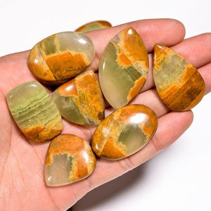 ขายอัญมณีหลวม Cabochon จํานวนมากซื้ออัญมณีหลวมโครเมี่ยมแคลไซต์สําหรับทําเครื่องประดับจากอินเดีย - Product Image 6