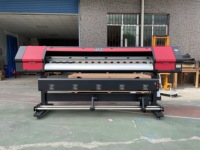 Impresora de inyección de tinta de 1,8 m con cabezal xp600, máquina de impresión plotter eco solvente de gran formato, impresora digital QC1800S