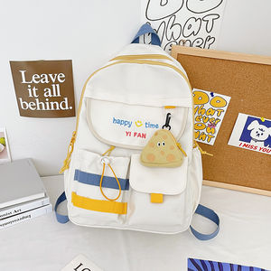 סגנון יפני חמוד עיצוב פנים קיבולת גדולה תיק גב עבור בנות תיכון תיק תלמיד גבוה פשוט ערך גבוה - Product Image 4