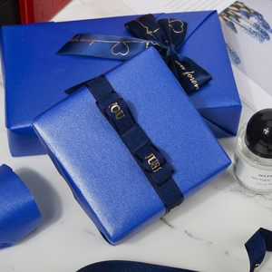 Shimmer Navy Blue Wrapping <b>Paper</b> Roll 17 Inches X 33 Feet Pearly Lustre Gift Craft Use - Product Image 4