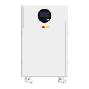 51.2V 16kWh <b>Battery</b> with Wheels 100A 200A Portable Lithium Energy Storage for Home Solar <b>Backup</b> - Product Image 1