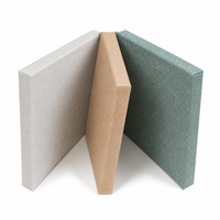 Matériau d'absorption acoustique élégant et décoratif de qualité B1, ignifuge, épaisseur 25 mm, pour auditorium