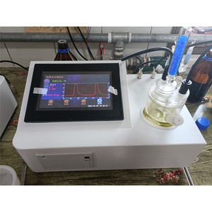 Automatic Transformer Oil <b>Moisture</b> <b>Tester</b> 0-400mA Auto-Control Electrolysis Current 8 Test Formulas LCD Data Storage Printing - Product Image 5