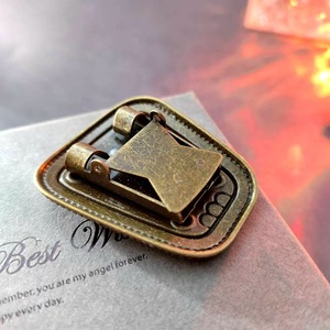 Accessoire de cravate Bolo en métal bronze antique de haute qualité de 30mm et 22mm - Product Image 3