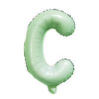 Ballons en plastique numérotés de 16 pouces, alphabet 3D A-Z, impression par transfert thermique 1 couleur, pour la décoration de fêtes de Noël, usage adulte