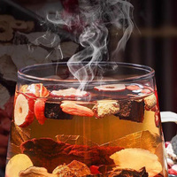 Thé aux herbes de ginseng et de polygonatum de haute qualité en gros, infusion naturelle personnalisable OEM ODM