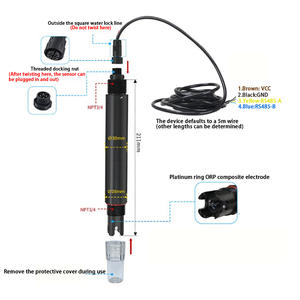 Monitor Potensi Pengurangan Oksidasi Berkualitas Tinggi dan Terjangkau untuk Pengolahan Air Sensor ORP LoRaWAN - Product Image 6