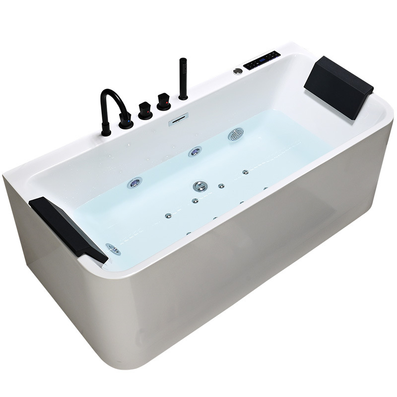 Moderne Vrijstaande Badkuipen Intelligente Constante Temperatuur Verwarming Whirlpool Massage Tubs