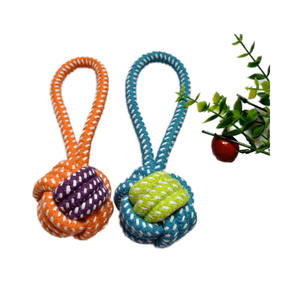 Sıcak satmak Pet oyuncaklar pamuk halat köpek çiğnemek oyuncak - Product Image 2