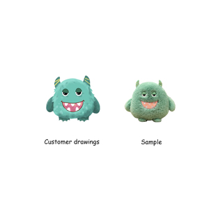 Peluche douce personnalisée, petit jouet, coussin, pendentif, poupées animales, mélange de jouets en peluche anime personnalisés, monstres en peluche - Product Image 5