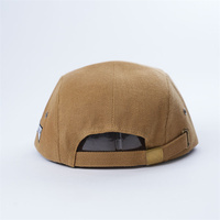 Écusson personnalisé Casquettes de camp non structurées à 5 panneaux, Chapeaux non structurés à logo brodé personnalisé