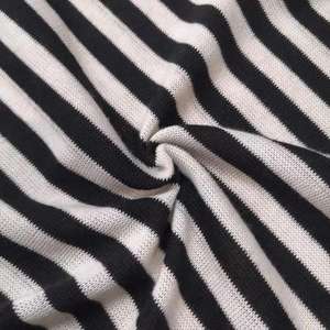 Wholesale Polyester Spandex Stripe <strong>Hacci</strong> Knit <strong>Fabric</strong> for Garment - Product Image 1