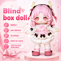 Vente en gros de jouets en boîte mystère HANI Series BJD, poupée articulée mignonne, boîte surprise pour les amateurs d'anime