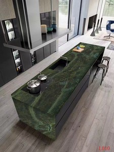 Precios de losas de cuarcita verde brasileña <span class=keywords><strong>Victoria</strong></span> Regia para azulejos de pared y suelo de lujo para el hogar - Product Image 6