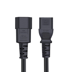 Câble adaptateur d'alimentation IEC mâle C14 vers femelle, rallonge, 1M 2M 3M, livraison gratuite - Product Image 4