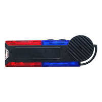 Lampe d'avertissement multifonctionnelle à LED en plastique ABS, sifflet électronique, sortie sonore 120 dB, protection IP65, capteur de gravité