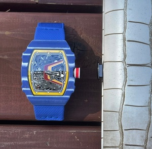 Montre mécanique ultra-fine 2026 Super Watch pour homme, boîtier en fibre de carbone, automatique, qualité supérieure, design de luxe - Product Image 1