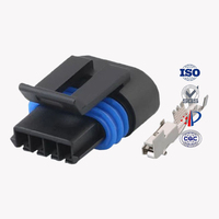 Conector Impermeable para Sensor de Presión de Entrada Automotriz DJ7041Y-1.5-11/21, Arnés de Cables, Carcasa Madre de 4 Orificios 12162188