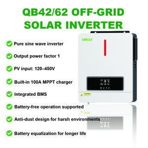 Duy nhất giai đoạn lai năng lượng mặt trời biến tần tắt lưới trên lưới 5KW 220V AC MPPT sạc năng lượng mặt trời với kết nối pin cho hệ thống PV - Product Image 5