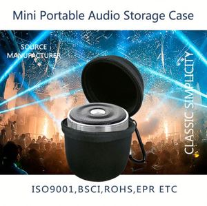 EVA Speaker Case Storage <b>Bag</b> Portable Speakers <b>Bag</b> <b>Mini</b> Case Speaker Custom Small Outdoor Travel Case Audio Wireless Box Handle - Product Image 2