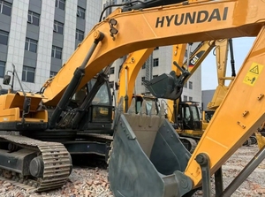 Excavadora Hyundai usada, excavadora sobre orugas, ingeniería, maquinaria de construcción, gran oferta - Product Image 4