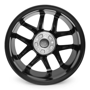 Nuovi Cerchi <span class=keywords><strong>in</strong></span> Lega di Alluminio 18x8 <span class=keywords><strong>Pollici</strong></span> per Auto, Finitura Nera, Modelli 2016-2024 - Product Image 5